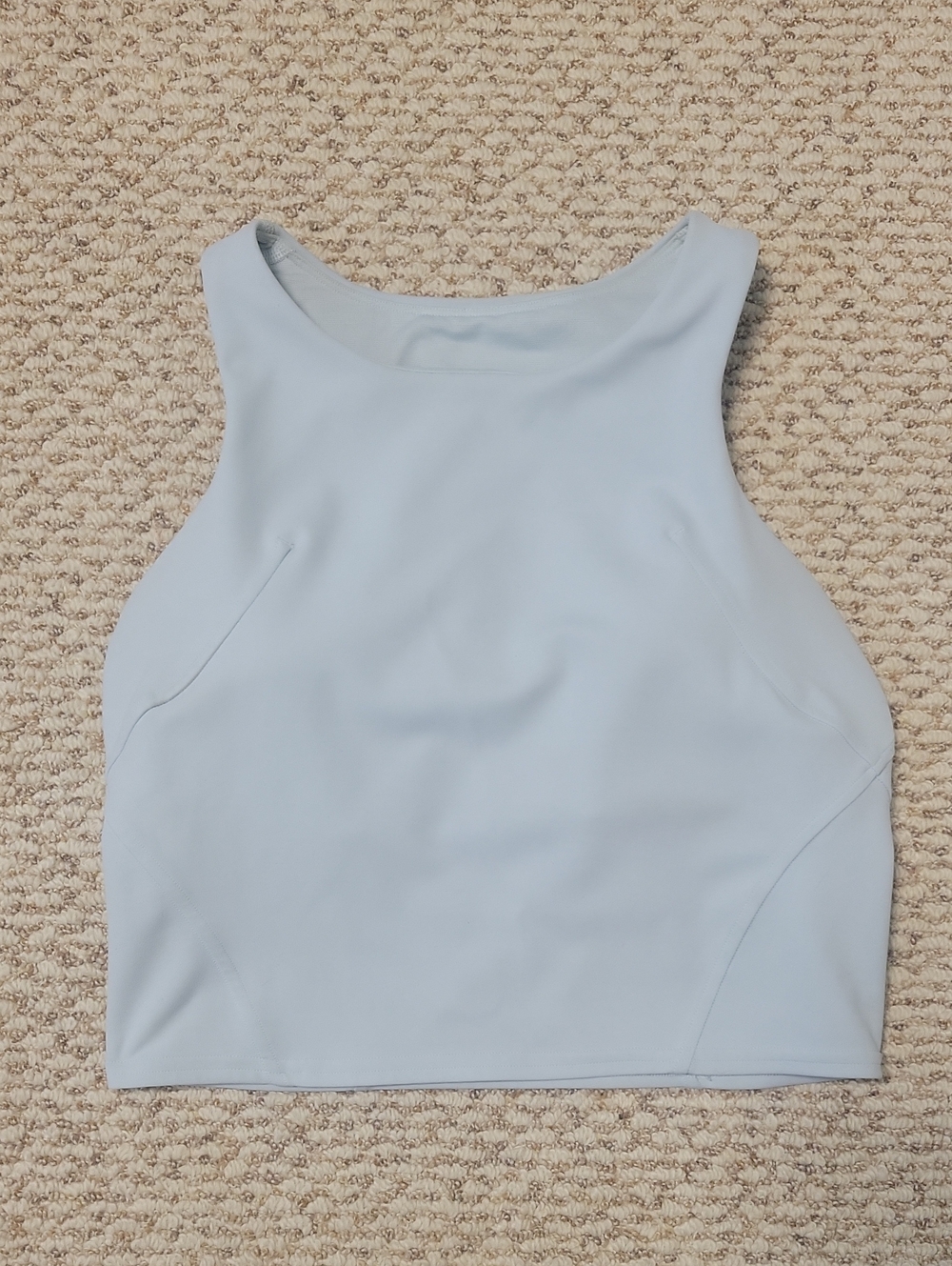 Lululemon Wundertrain Tank Size 8 Light Blue